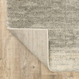 2' X 8' Grey Beige And Tan Abstract Power Loom Stain Resistant Runner Rug - Homeroots - Flyclothing LLC