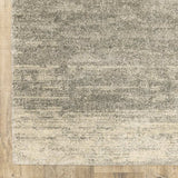 8' X 11' Grey Beige And Tan Abstract Power Loom Stain Resistant Area Rug - Homeroots - Flyclothing LLC