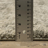 10' X 13' Grey Ivory Beige And Taupe Oriental Power Loom Stain Resistant Area Rug - Homeroots - Flyclothing LLC