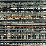 2' X 8' Black Navy Gold Ivory And Blush Abstract Power Loom Stain Resistant Runner Rug - Homeroots - Flyclothing LLC