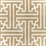 5' X 8' Gold And Ivory Geometric Power Loom Stain Resistant Area Rug - Homeroots - Flyclothing LLC