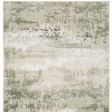 5' X 8' Beige Grey Brown And Sage Green Abstract Power Loom Stain Resistant Area Rug - Homeroots - Flyclothing LLC
