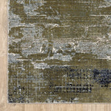 10' X 13' Blue And Green Abstract Power Loom Area Rug - Homeroots - Flyclothing LLC