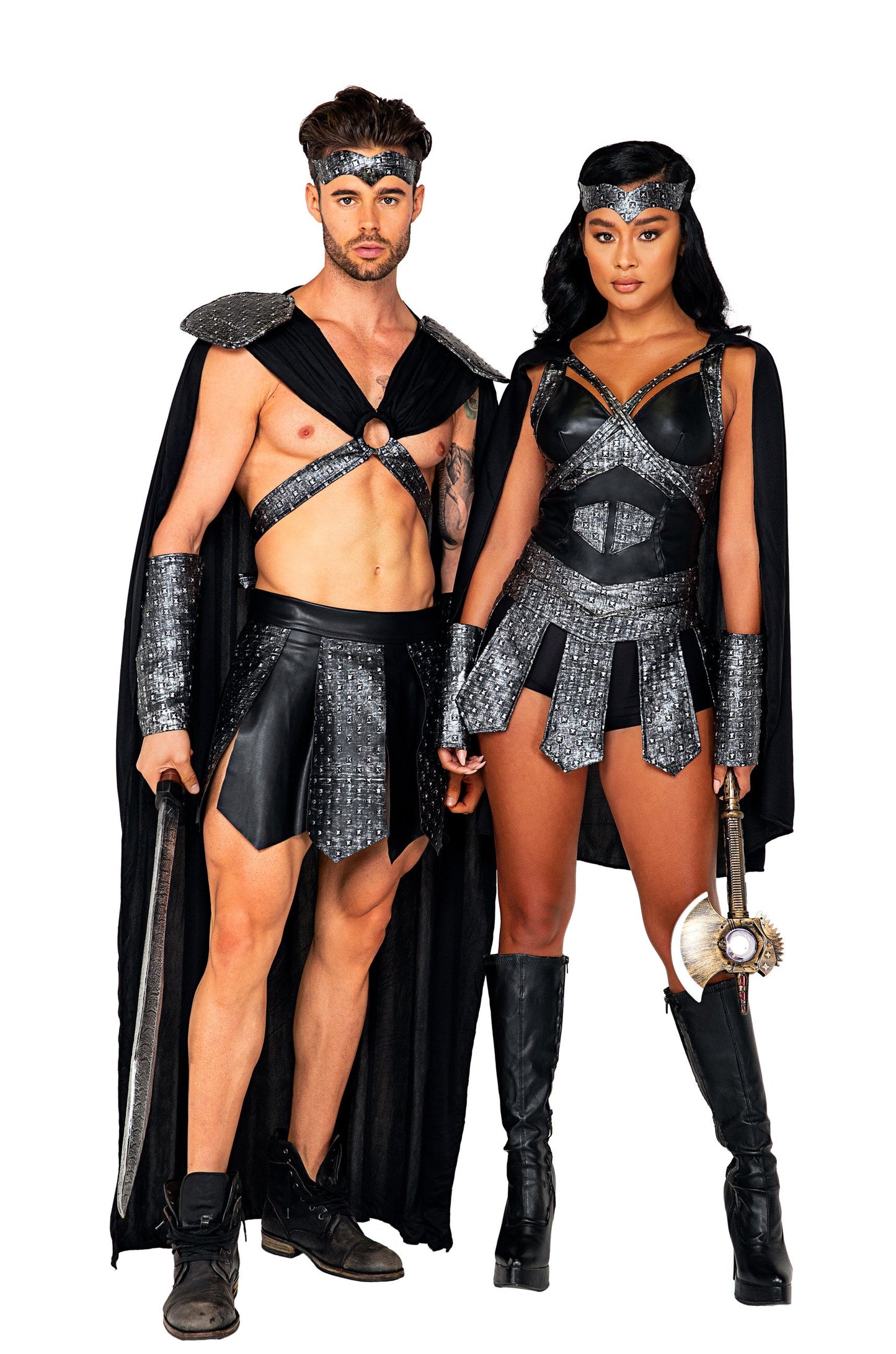 Roma Costume 4pc Valiant Gladiator Costume 5087 - Roma Costume - Flyclothing LLC