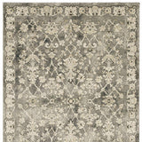 8' X 11' Grey Beige Tan And Brown Oriental Power Loom Stain Resistant Area Rug - Homeroots - Flyclothing LLC