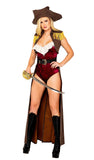 Roma Costume 4pc Pirate Buccaneer Beauty - Roma Costume - Flyclothing LLC