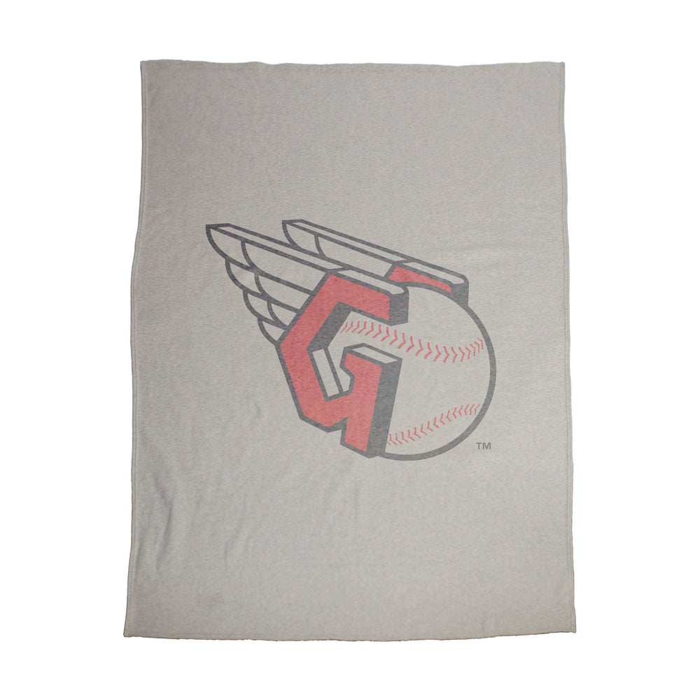 Cleveland Guardians Oversized Logo Sublimated Sweatshirt Blanket - Logo Brands - Flyclothing LLC