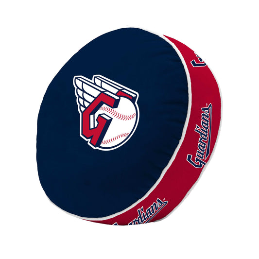 Cleveland Guardians Puff Pillow - Logo Brands - Flyclothing LLC
