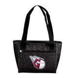 Cleveland Guardians Leopard Print 16 Can Cooler Tote - Logo Brands - Flyclothing LLC
