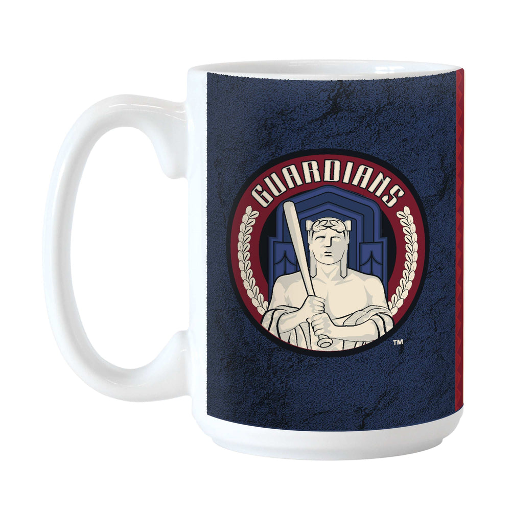 Cleveland Guardians City Connect 15oz Sublimated Mug - Logo Brands - Flyclothing LLC