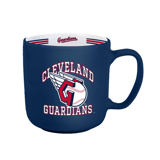 Cleveland Guardians 15oz Stripe Mug - Logo Brands - Flyclothing LLC
