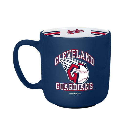 Cleveland Guardians 15oz Stripe Mug - Logo Brands - Flyclothing LLC