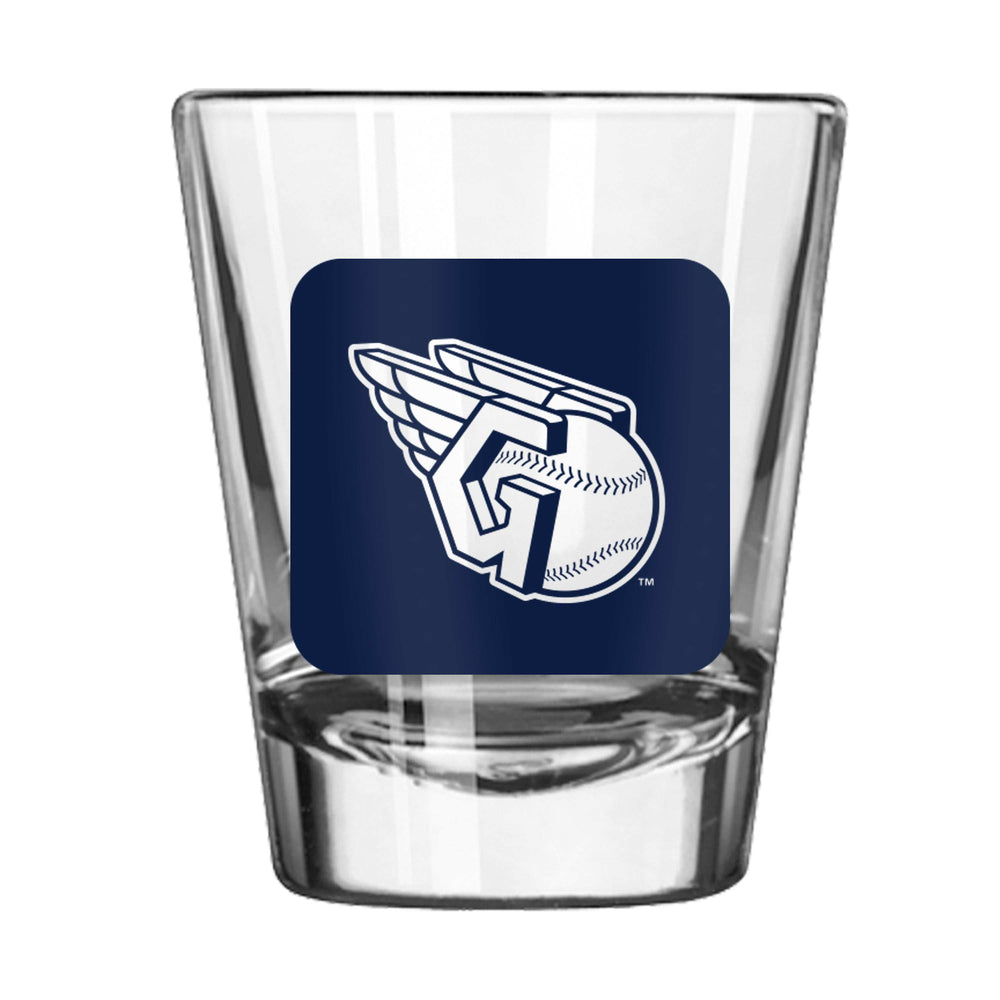 Cleveland Guardians 2oz Cube Shot Glass - Logo Brands - Flyclothing LLC