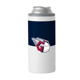 Cleveland Guardians Slim Colorblock Can Coolie - Logo Brands - Flyclothing LLC