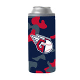 Cleveland Guardians 12oz Camo Slim Can Coolie - Logo Brands - Flyclothing LLC