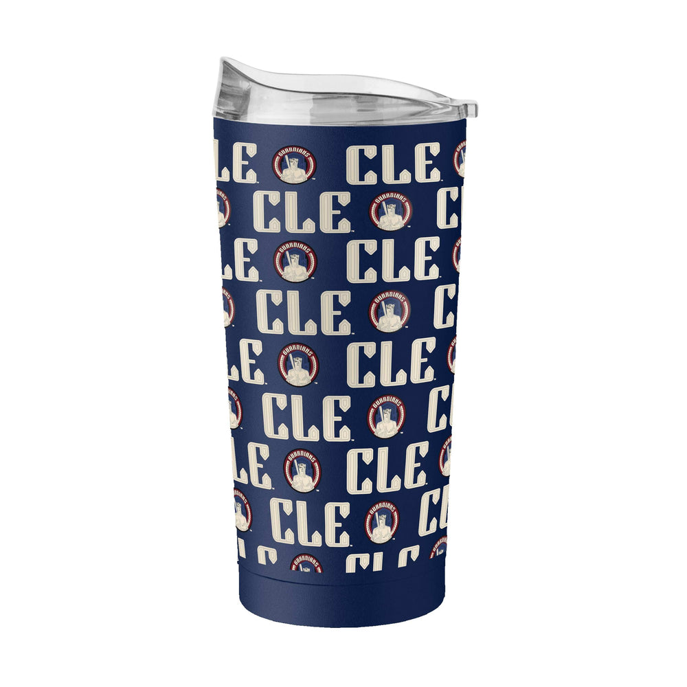 Cleveland Guardians City Connect 20oz Powder Coat Tumbler - Logo Brands - Flyclothing LLC