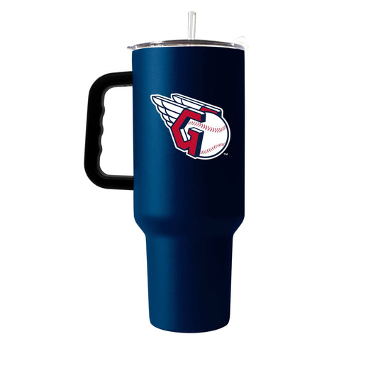 Cleveland Guardians 40oz Flipside Powder Coat Tumbler - Logo Brands - Flyclothing LLC