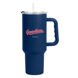 Cleveland Guardians 40oz Flipside Powder Coat Tumbler - Logo Brands - Flyclothing LLC