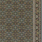 2' X 4' Navy Blue Oriental Power Loom Stain Resistant Area Rug - Homeroots - Flyclothing LLC