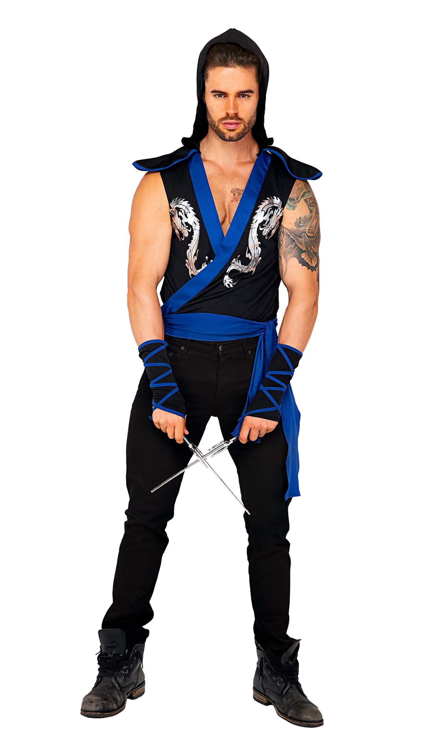 Roma Costume 3pc Ninja Warrior Costume 5092 - Roma Costume - Flyclothing LLC