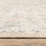 2' X 8' Beige And Grey Oriental Hand Loomed Stain Resistant Runner Rug With Fringe - Homeroots - Flyclothing LLC