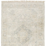 10' X 13' Beige And Grey Oriental Hand Loomed Stain Resistant Area Rug With Fringe - Homeroots - Flyclothing LLC