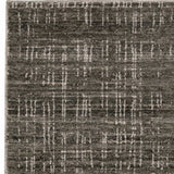 2' X 8' Charcoal Grey Grey Ivory Tan And Brown Abstract Power Loom Stain Resistant Runner Rug - Homeroots - Flyclothing LLC