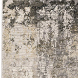 2' X 8' Beige Grey Ivory Tan And Brown Abstract Power Loom Stain Resistant Runner Rug - Homeroots - Flyclothing LLC