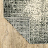 10' X 13' Grey Beige And Blue Power Loom Stain Resistant Area Rug - Homeroots - Flyclothing LLC