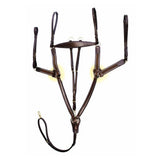 Henri de Rivel Pro 5 Point Elastic Breastplate Martingale with Running Attachment - Breeches.com - Flyclothing LLC