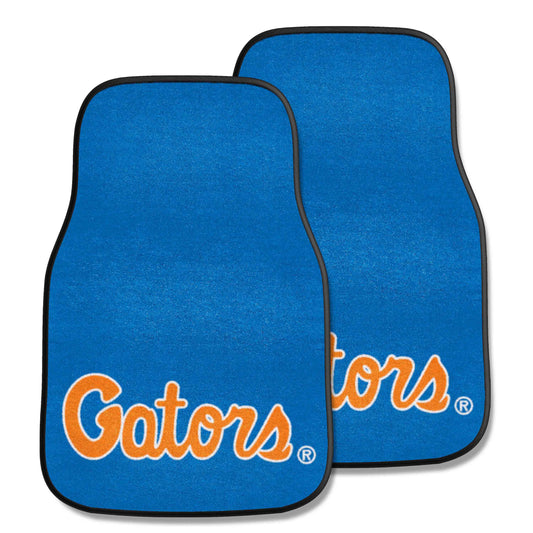 Florida Gators Front Carpet Car Mat Set - 2 Pieces, "Gators" - Florida