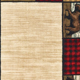 2' X 3' Ivory Southwestern Power Loom Stain Resistant Area Rug - Homeroots