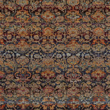 10' X 13' Blue and Ivory Abstract Power Loom Area Rug - Homeroots - Flyclothing LLC