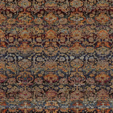 3' X 5' Blue and Ivory Abstract Power Loom Area Rug - Homeroots - Flyclothing LLC