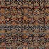 5' X 7' Blue and Ivory Abstract Power Loom Area Rug - Homeroots - Flyclothing LLC