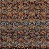 8' X 11' Blue and Ivory Abstract Power Loom Area Rug - Homeroots - Flyclothing LLC