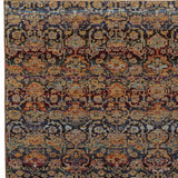 9' X 12' Blue and Ivory Abstract Power Loom Area Rug - Homeroots - Flyclothing LLC