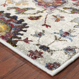 2' X 3' Purple and Gray Oriental Power Loom Area Rug - Homeroots - Flyclothing LLC