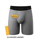 The 50 Shades | Grey Ball Hammock® Boxer - Long Leg