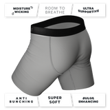 The 50 Shades | Grey Ball Hammock® Boxer - Long Leg