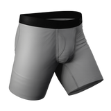 The 50 Shades | Grey Ball Hammock® Boxer - Long Leg
