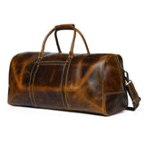 The Buffalo Traveller- Caramel - Classy Leather Bags - Flyclothing LLC