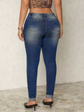 Distressed Skinny Jeans - Trendsi - Flyclothing LLC