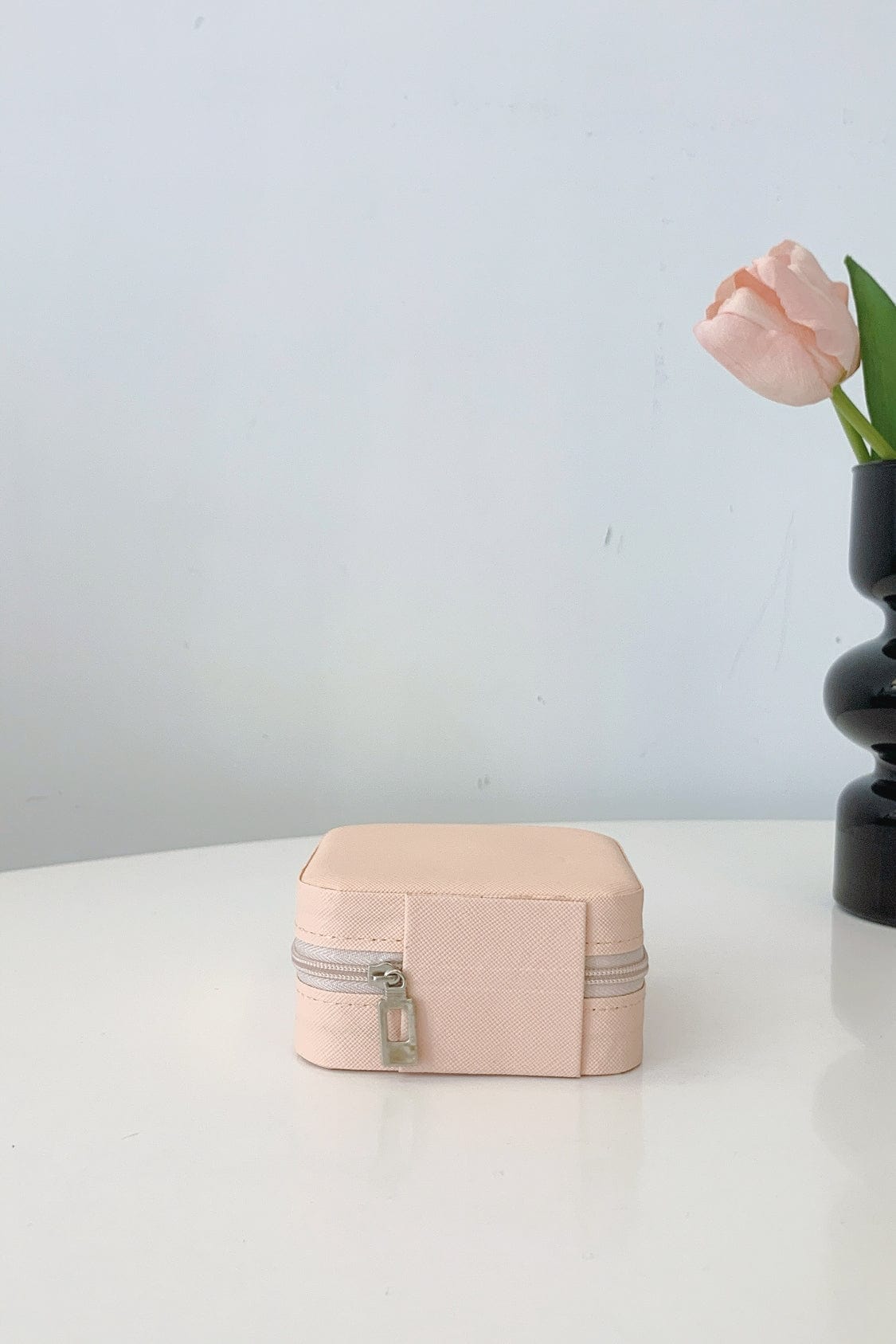 PU Leather Square Jewelry Box - Trendsi