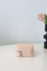 PU Leather Square Jewelry Box - Trendsi