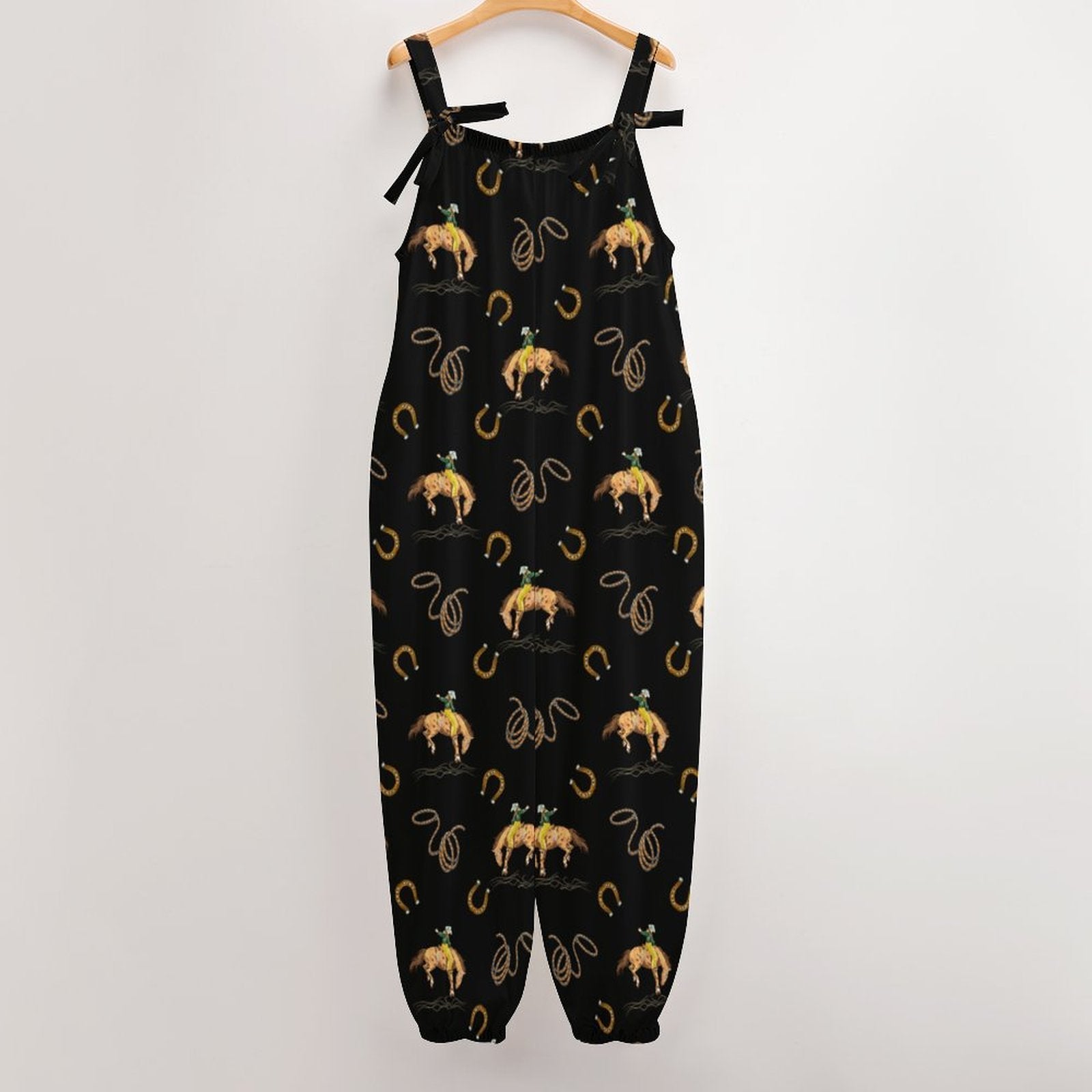 Baha Ranch Rodeo Cowboy Overalls Jumpsuit
