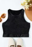 Round Neck Racerback Tank - Trendsi - Flyclothing LLC