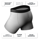 The 50 Shades | Grey Ball Hammock® Pouch Underwear With Fly