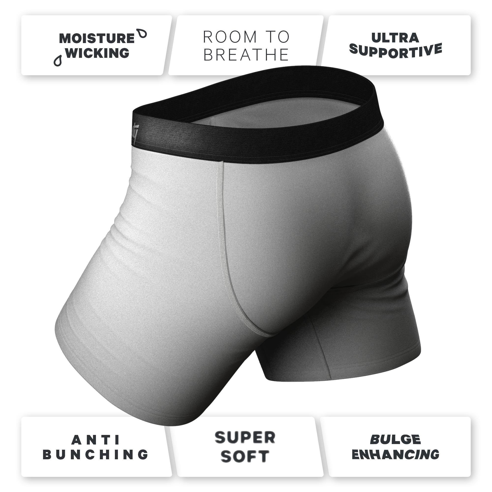 The 50 Shades | Grey Ball Hammock® Pouch Underwear With Fly