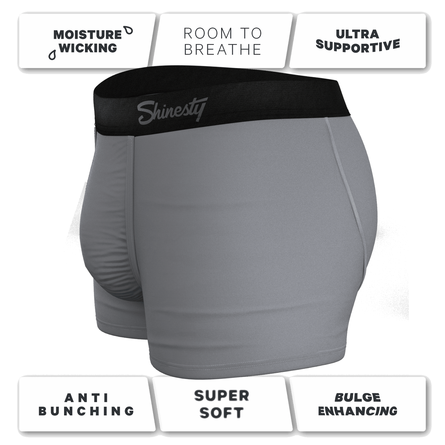The 50 Shades | Grey Ball Hammock® Pouch Trunks Underwear